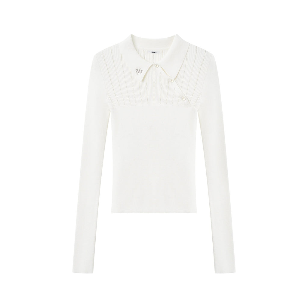 NAWSNOTAWEAR_Viscose_Blend_Slim_Fit_Pullover_Knitwear_Women_Cloud_Frost_White_Sweaters_MISSTT