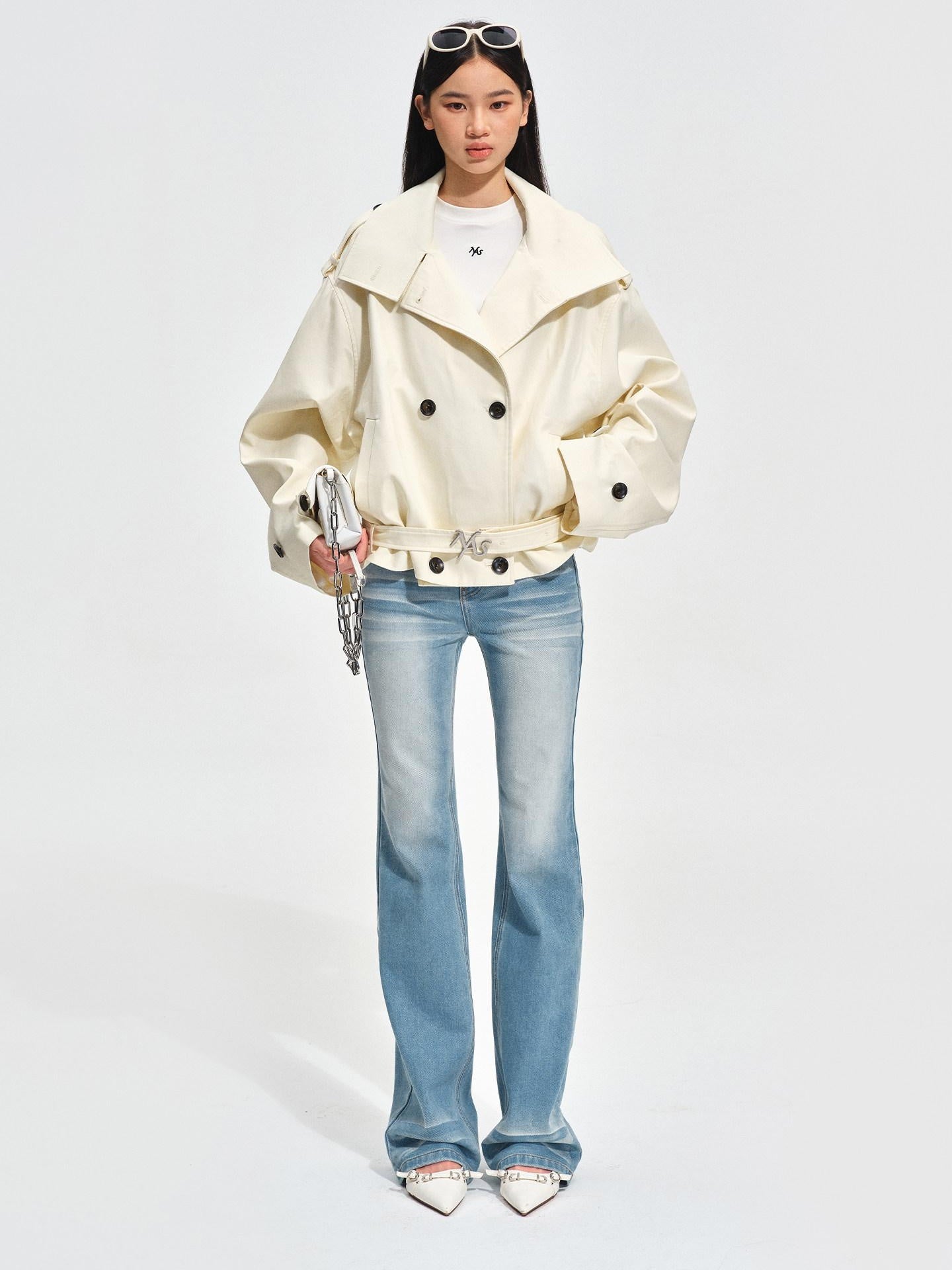 NAWSNOTAWEAR Warm Cotton Blend Oversized Casual Button Long Sleeve Women Camel Trench Coats