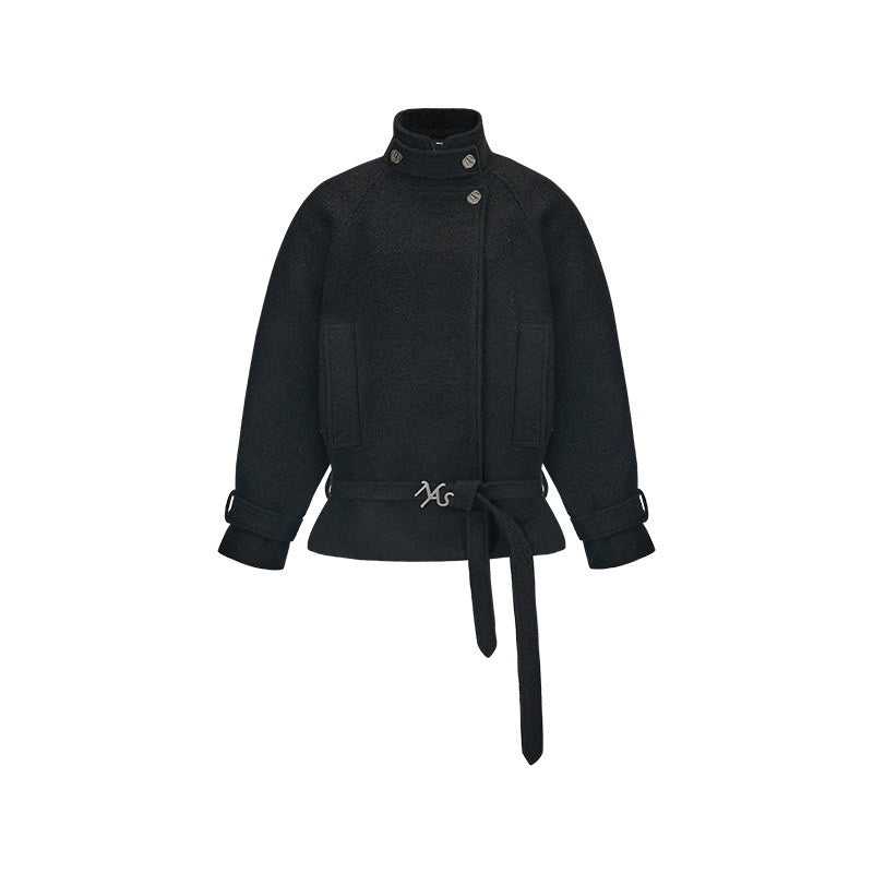 NAWSNOTAWEAR_Warm_Wool_Blend_Commuter_Raglan_Stand_Collar_Women_Solid_Wool_Coats_MISSTT