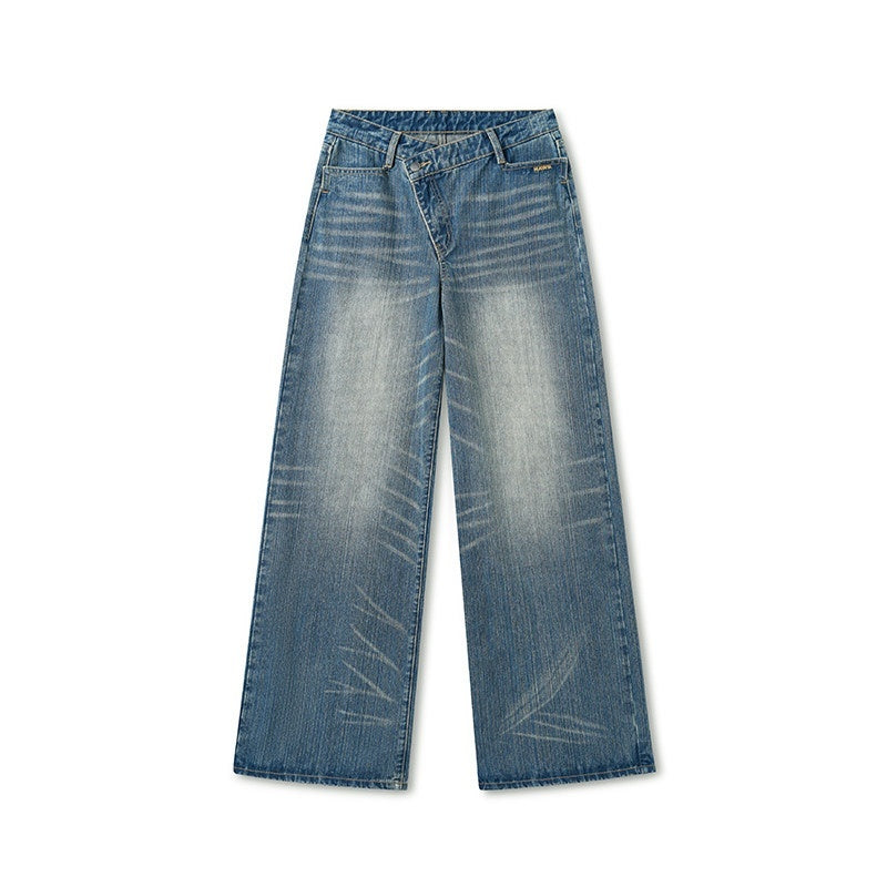 NAWSNOTAWEAR_Washed_Cotton_Casual_Low_Rise_Loose_Fit_Zipper_Women_Iris_Blue_Wide_Leg_Jeans_MISSTT