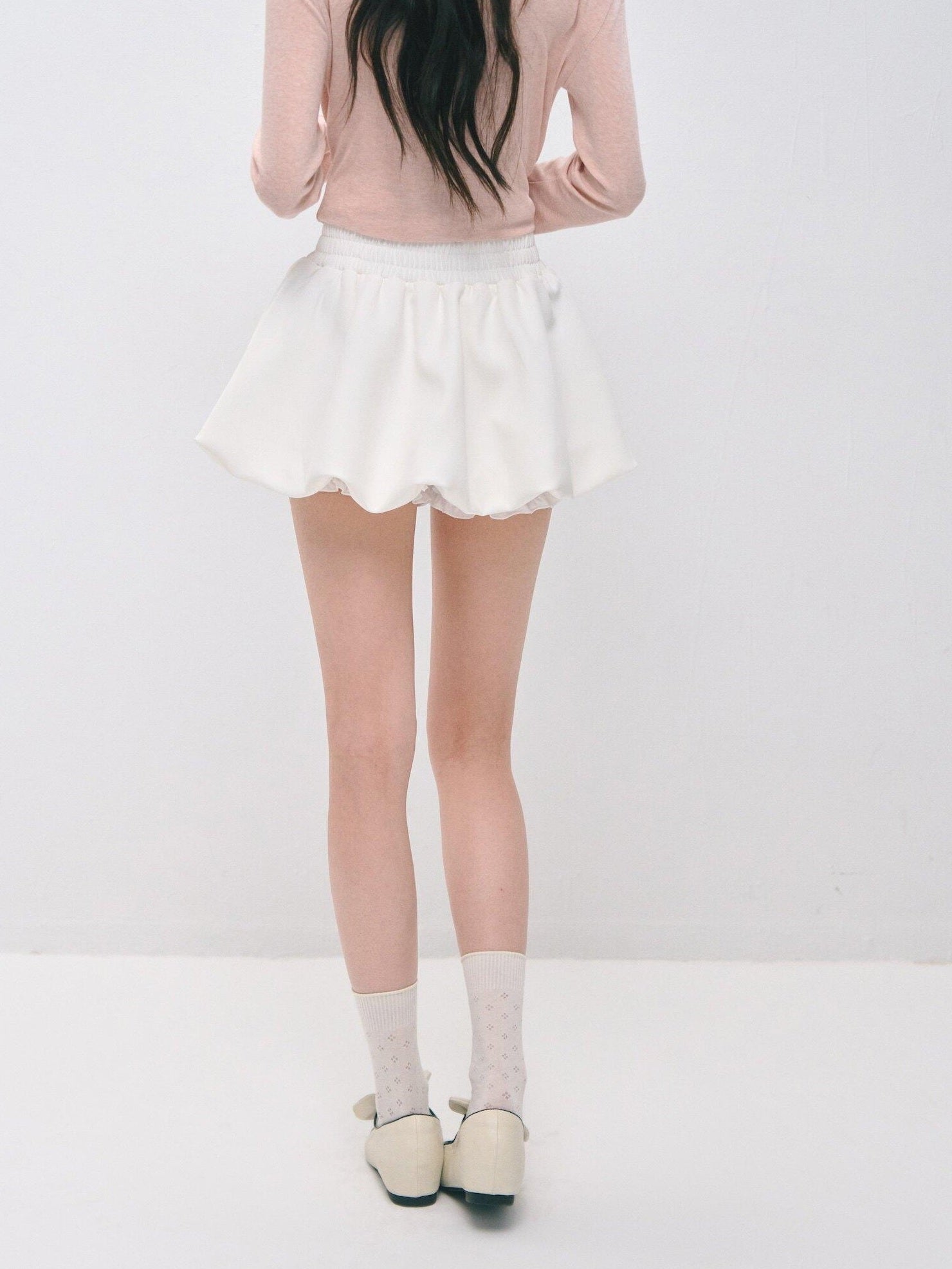 SOMESOWE Sexy Ruffled Pleated Lined Tiered Cake Mid Waist Loose Women Casual Mini Skirts