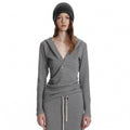 ALINNVSTUDIO_Cozy_Hooded_Long_Sleeve_Button_Front_Curved_Hem_Youth_Gray_Top_&_Skirt_Sets_MISSTT