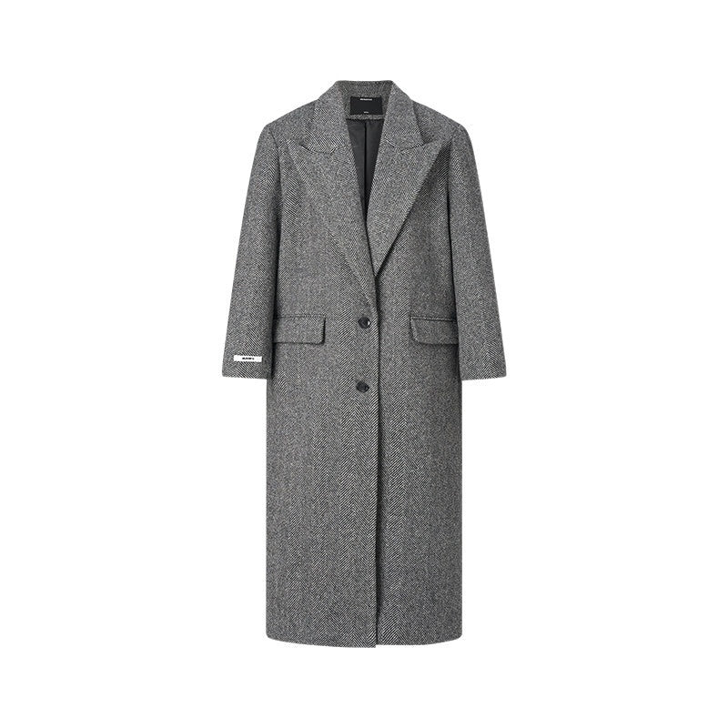 NAWSNOTAWEAR_Herringbone_Wool_Blend_Loose_Fit_Blazer_Collar_Women_Single_Breasted_Wool_Coats_MISSTT