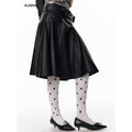 ALINNVSTUDIO_Versatile_Pu_Belted_Low_Waist_Flared_Loose_Fit_Women_Citywalk_Black_Midi_Skirts_MISSTT