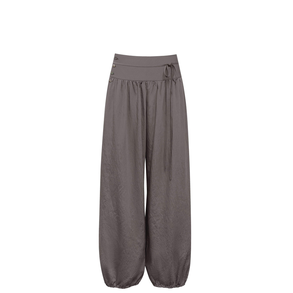 someonesometimes_Soft_Modal_Loose_Lantern_Natural_Waist_Button_Smoky_Grey_Wide_Leg_Pants_MISSTT