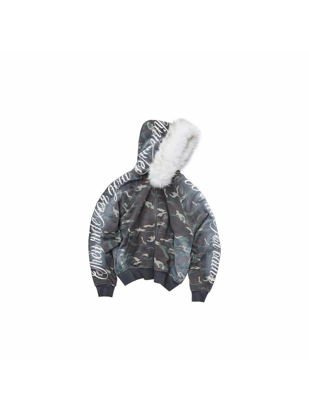 1JINN STUDIO Camouflage Embroidered Cotton Casual Long Sleeve Long Pants Top & Pants Sets