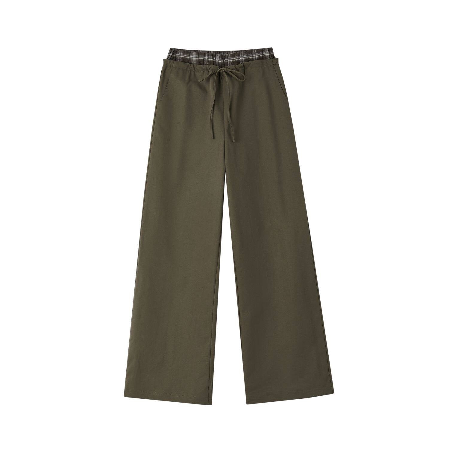 SOMESOWE_Minimalist_Double_Waist_Drawstring_Natural_Waist_Office_Women_Wide_Leg_Pants_MISSTT