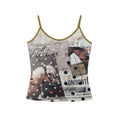 DeleteEx_Polka_Dot_Slim_Fit_Round_Neck_Layering_Top_For_Women_Printed_Camisoles_MISSTT