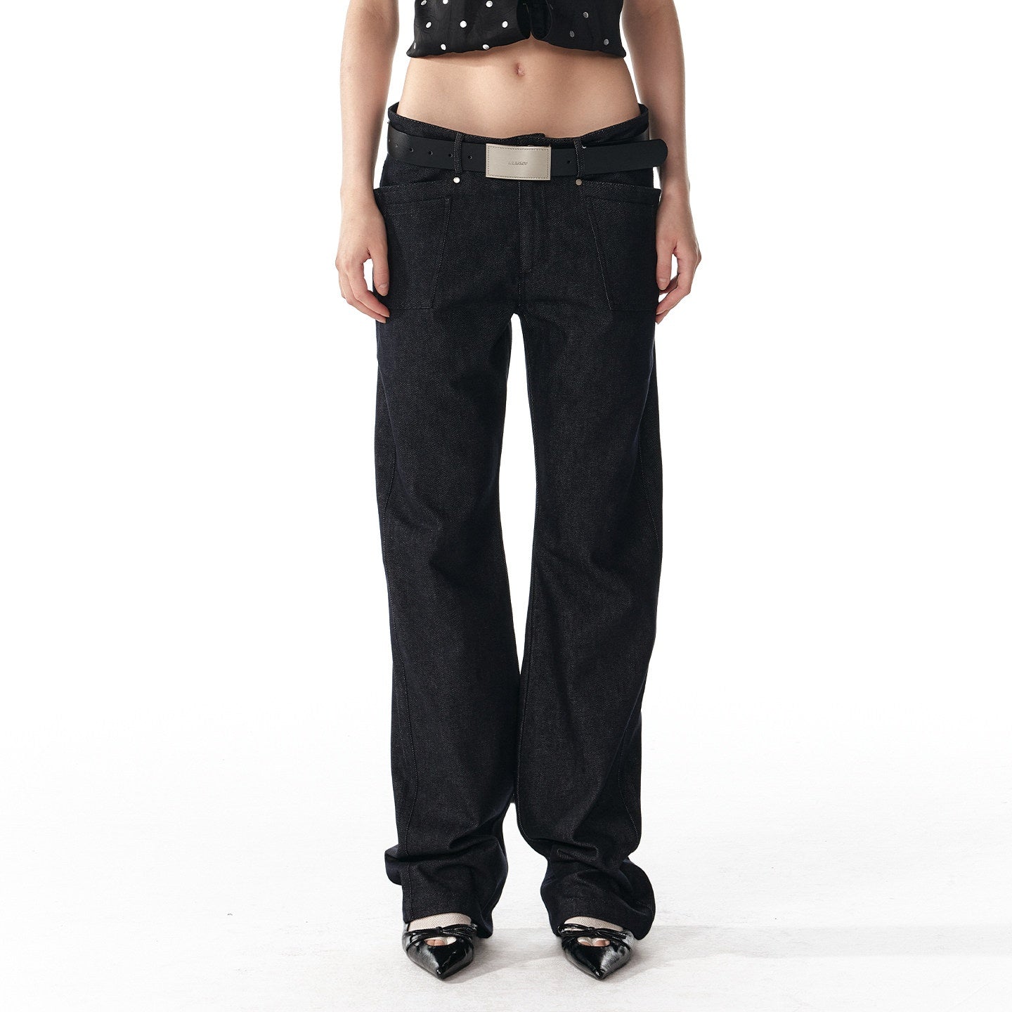 ALINNVSTUDIO_Cotton_Zip_Fly_Relaxed_Fit_Womens_Dark_Blue_Light_Blue_Straight_Leg_Jeans_MISSTT