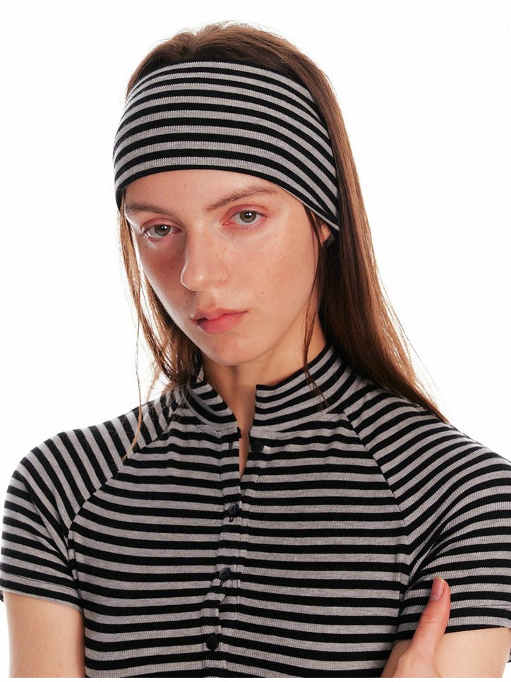 ALINNVSTUDIO Non Slip Striped Multicolor Elastic Scrunchies For Women Hair Accessories