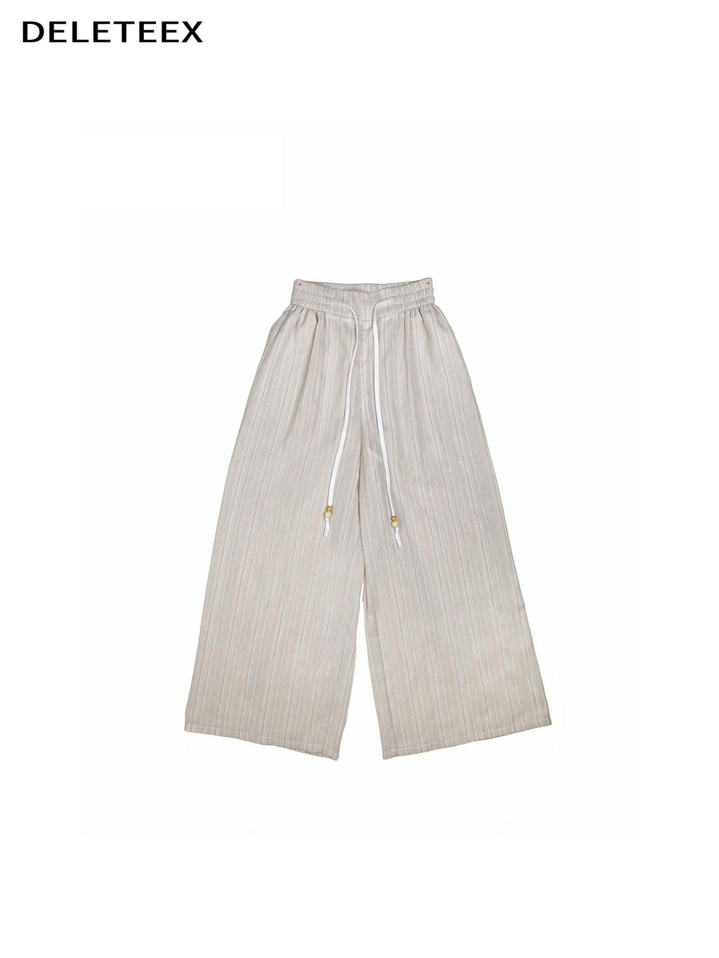 DeleteEx Lightweight Cotton Original Natural Waist Versatile Colors Wide Leg Pants