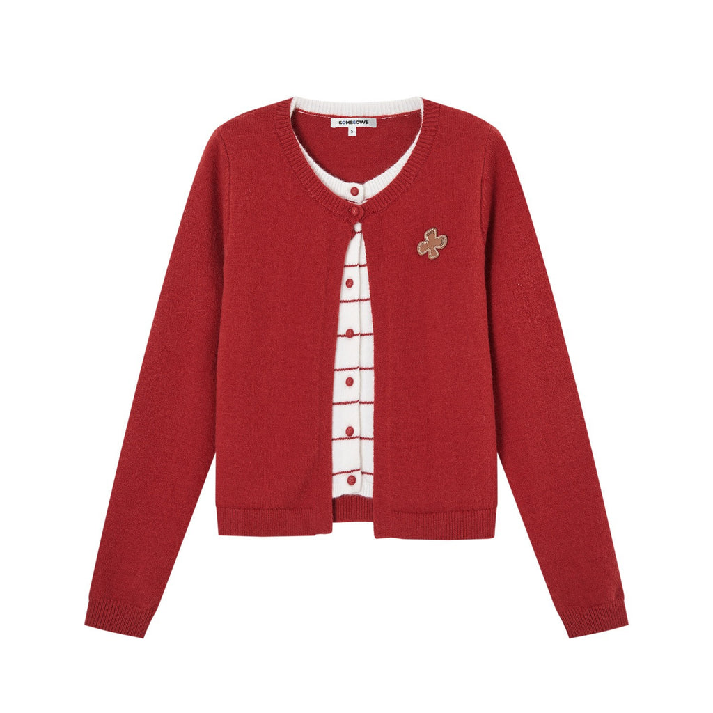 SOMESOWE_Vintage_Striped_Tie_Waist_Knit_V-neck_Long_Sleeve_Casual_Regular_Women_Cardigans_MISSTT
