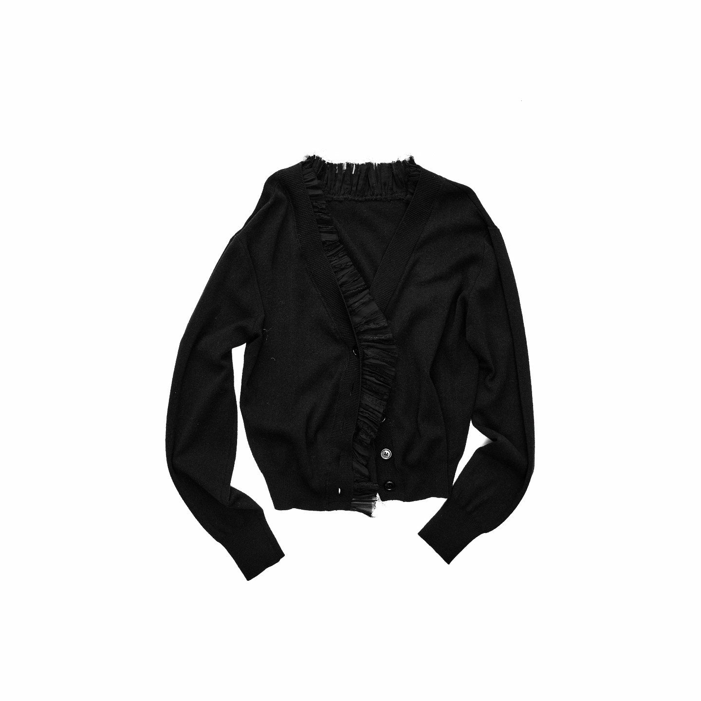 1JINN_STUDIO_Lace_Trim_Cropped_Button_Knit_Long_Sleeve_Women_Wool_Blend_Cardigans_MISSTT
