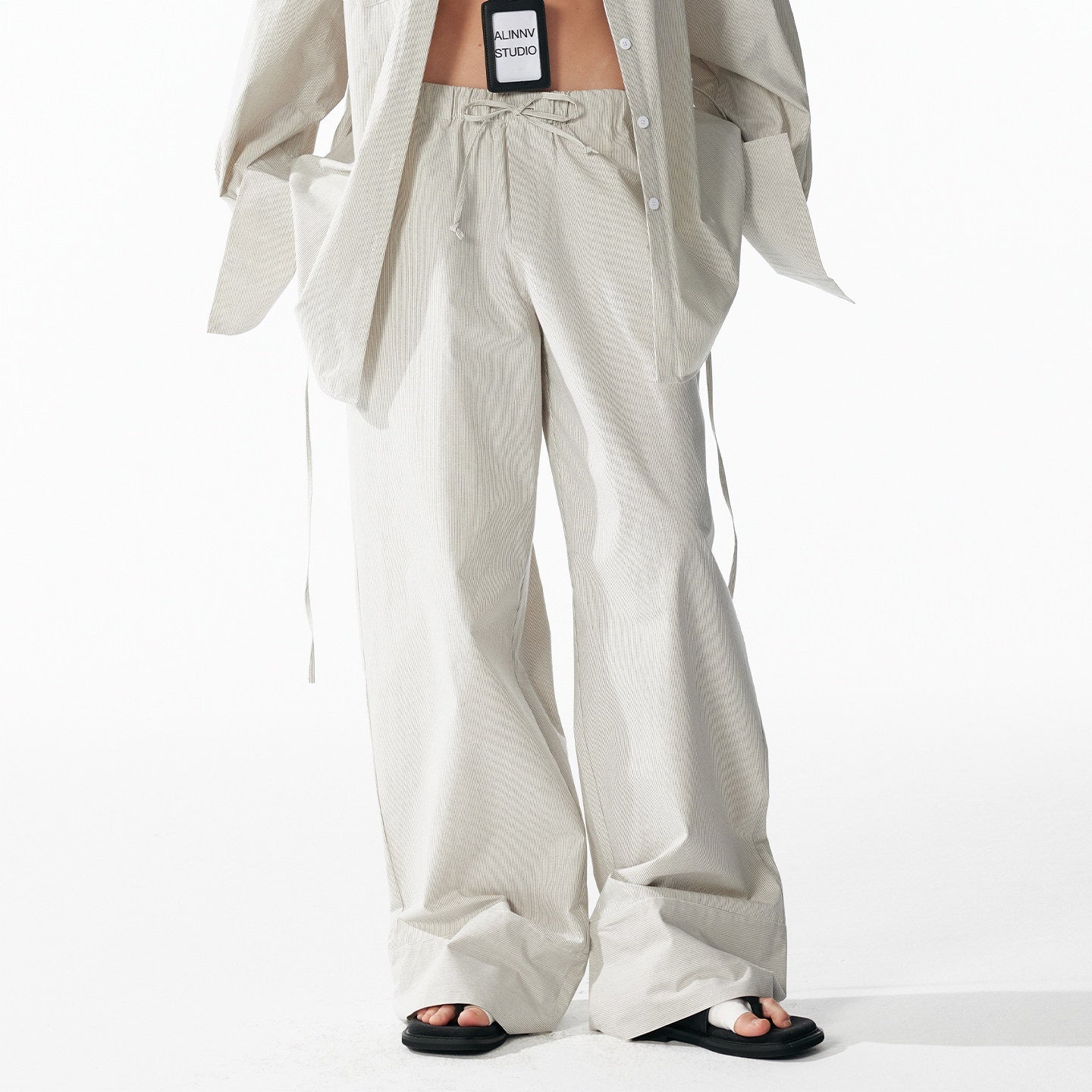 ALINNVSTUDIO_Durable_Vintage_Loose_Square_Neck_Long_Sleeve_Striped_Top_&_Pants_Sets_MISSTT