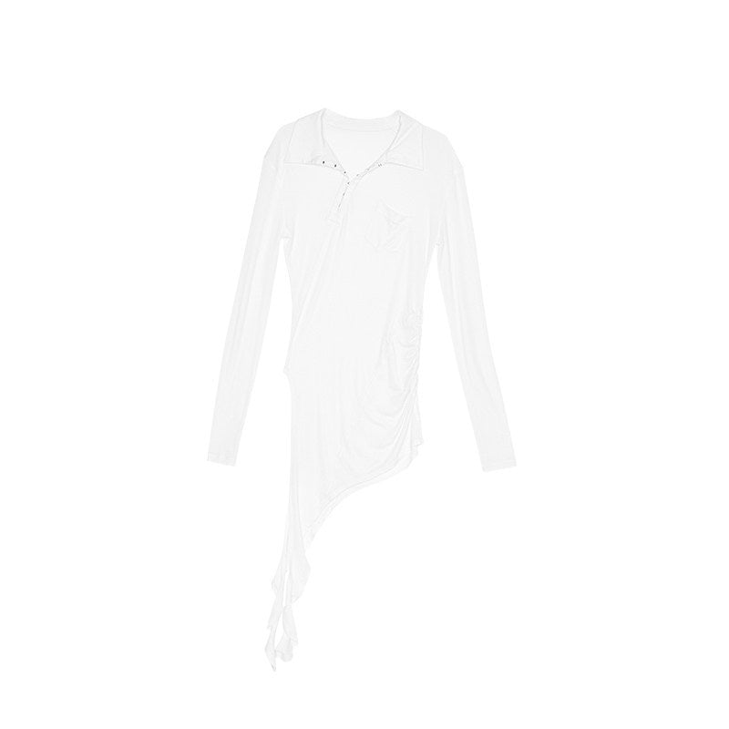 1JINN_STUDIO_Lightweight_Lyocell_Wool_Asymmetrical_Slim_Polo_Solid_Long_Sleeve_T-Shirts_MISSTT