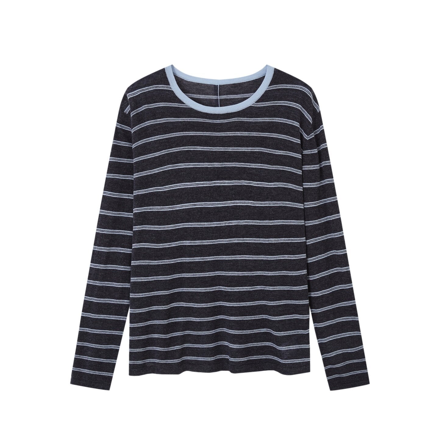 SOMESOWE_Acrylic_Knit_Casual_Slim_Fit_Striped_Crew_Neck_Women_Long_Sleeve_T-Shirts_MISSTT
