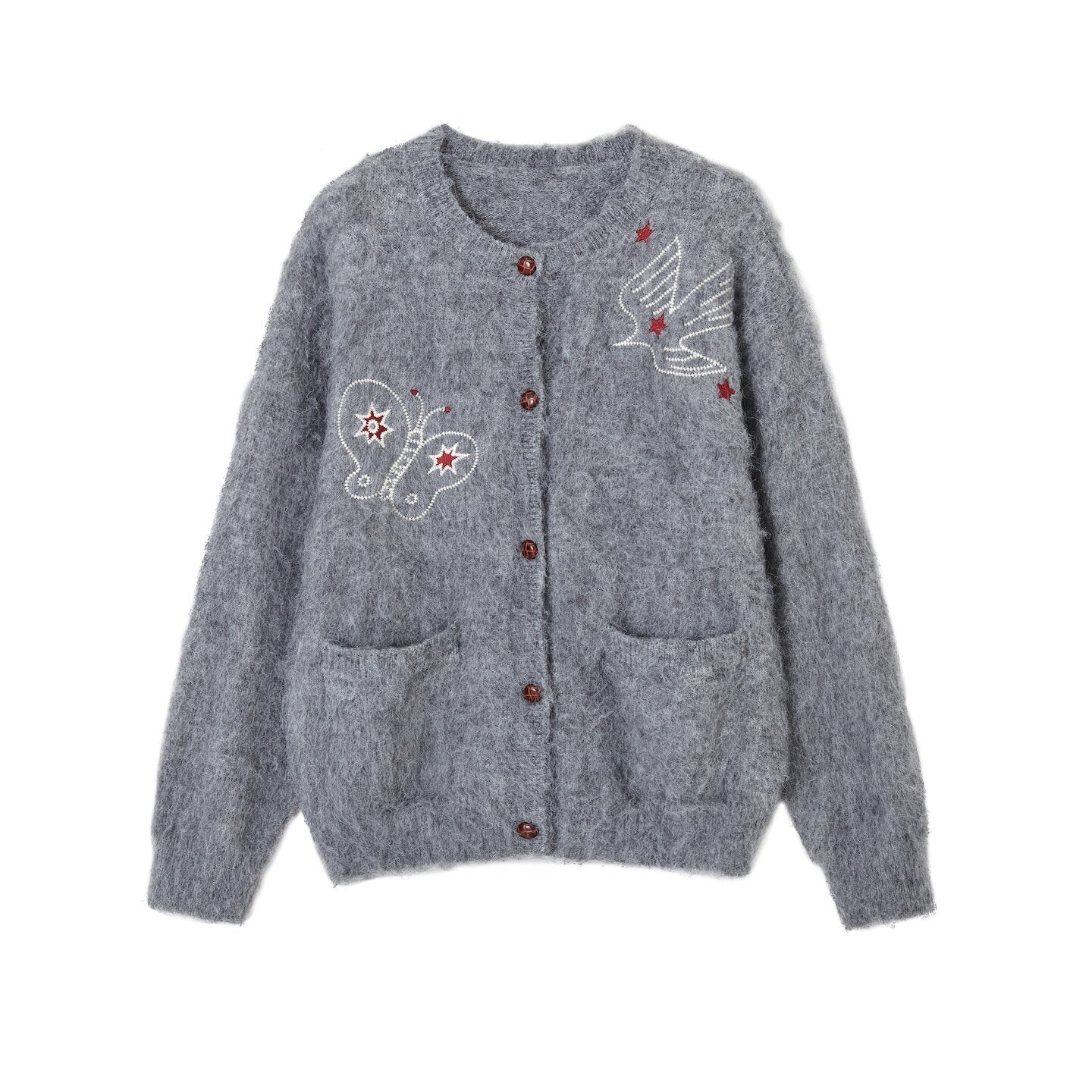 SOMESOWE_Minimal_Office_Butterfly_Button_V-neck_Women_Knit_Long_Sleeve_Cardigans_MISSTT
