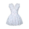 DeleteEx_Ins_Printed_Sleeveless_Cinched_Waist_V_U_Neck_Puff_Skirt_White_Mini_Dresses_MISSTT