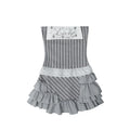 DeleteEx_Soft_Elastic_Waist_Ins_Strapless_Heather_Grey_Stripe_Polyester_Mini_Dresses_MISSTT