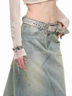 1JINN STUDIO Ripped Hooded Slim Fit Sweet Pullover Women Solid Long Sleeve Crop Tops