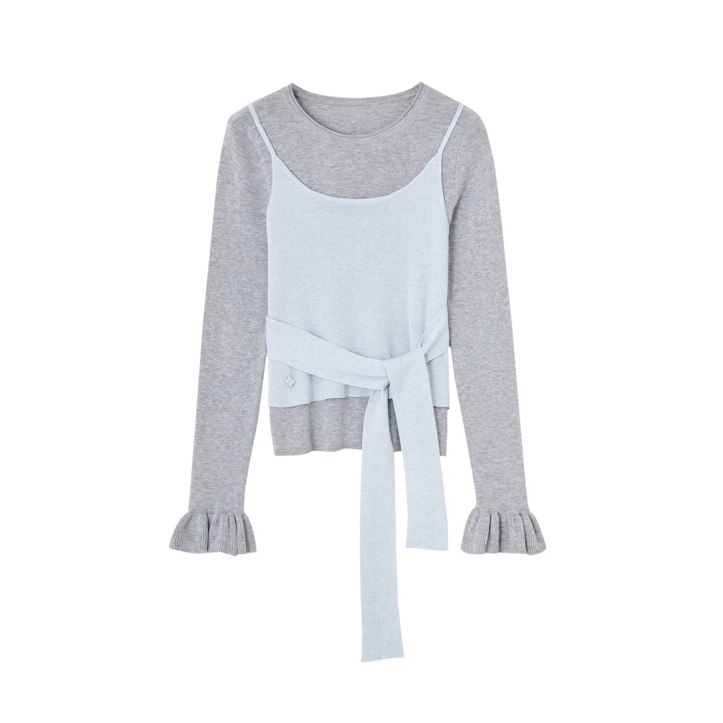 SOMESOWE_Faux_Layered_Contrast_Casual_Fit_Women_Tie_Front_Knit_Cardigan_Sweaters_MISSTT