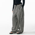 ALINNVSTUDIO_Minimalist_Loose_Fit_Square_Neck_Plaid_Pullover_Women_Top_&_Pants_Sets_MISSTT