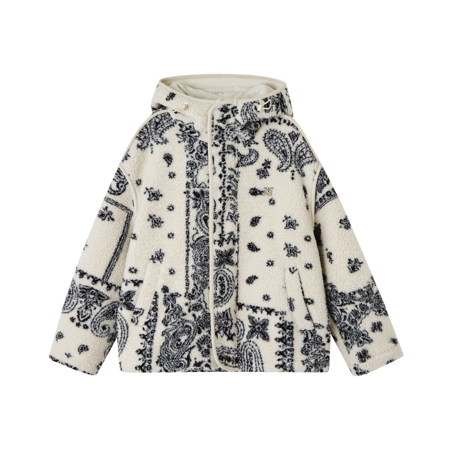 SOMESOWE_Soft_Fleece_Warmth_Casual_Loose_Fit_Hooded_Women_Geometric_Polyester_Zip_Jackets_MISSTT
