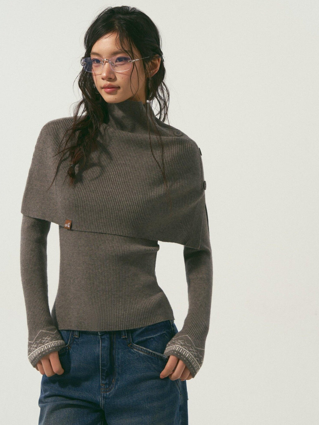 SOMESOWE Soft Acrylic Blend Casual Knit Pullover Regular Fit Womens Everyday Sweaters