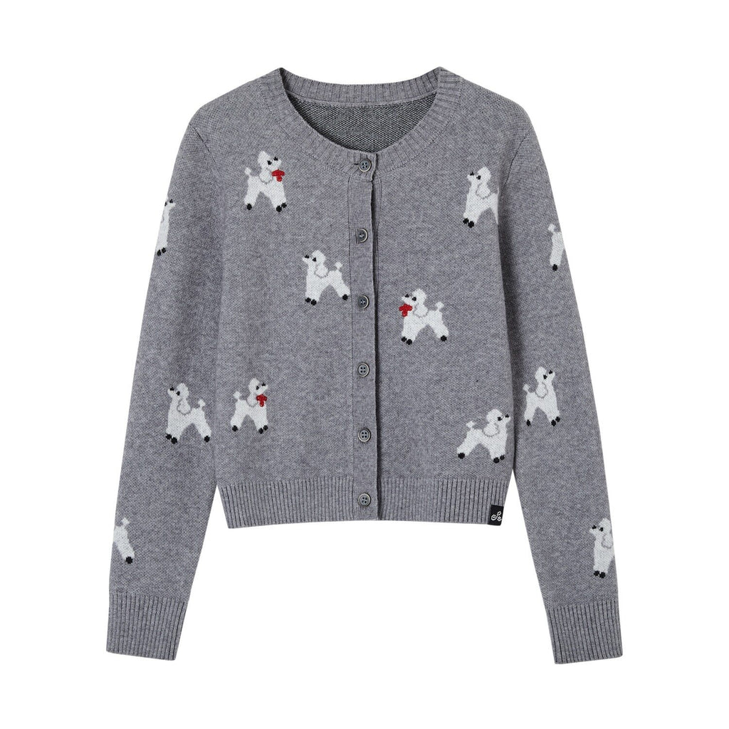 SOMESOWE_Soft_Acrylic_Blend_Animal_Print_Buttoned_Crewneck_Casual_Women_Grey_Cardigans_MISSTT