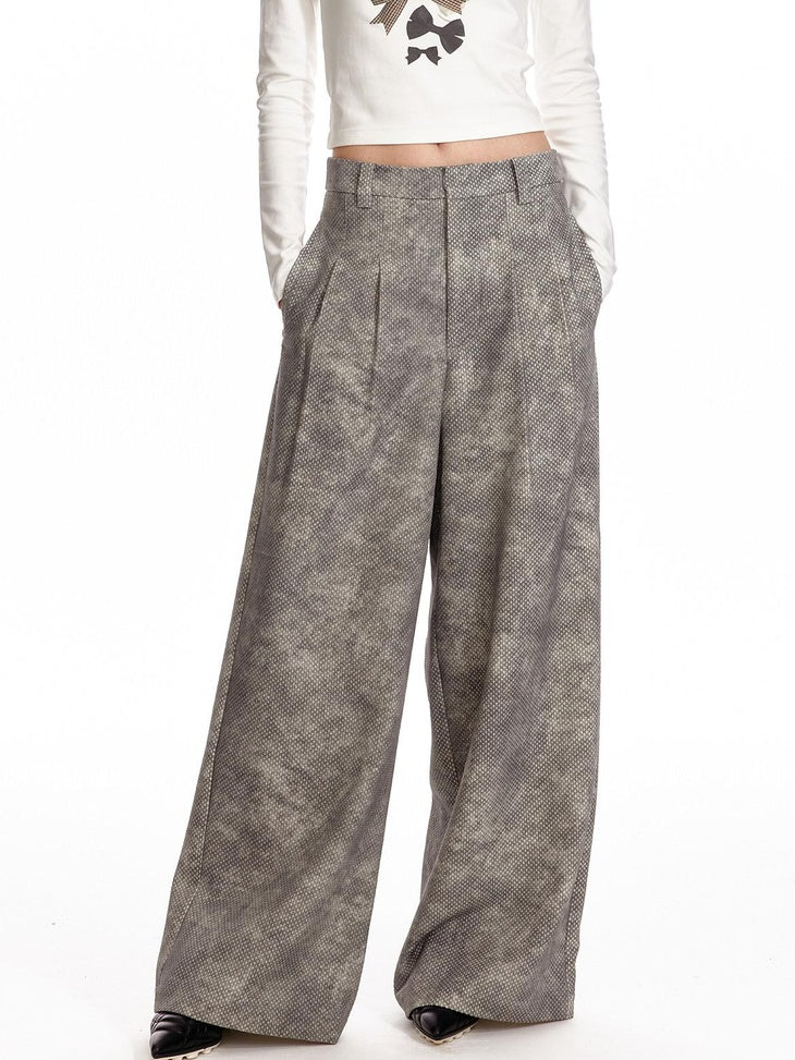ALINNVSTUDIO Button Down Collar Long Sleeve Tailored Long Pants Youth Top & Pants Sets