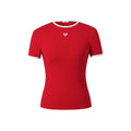 NAWSNOTAWEAR_Mars_Red_Pure_Cotton_Slim_Fit_Sexy_Chic_Crew_Neck_Women_Short_Sleeve_T-Shirts_MISSTT