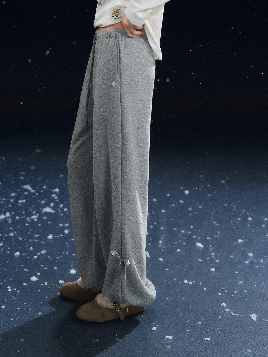 SOMESOWE Original Relaxed Tapered Jogger Drawstring Pockets Natural Waist Sweatpants