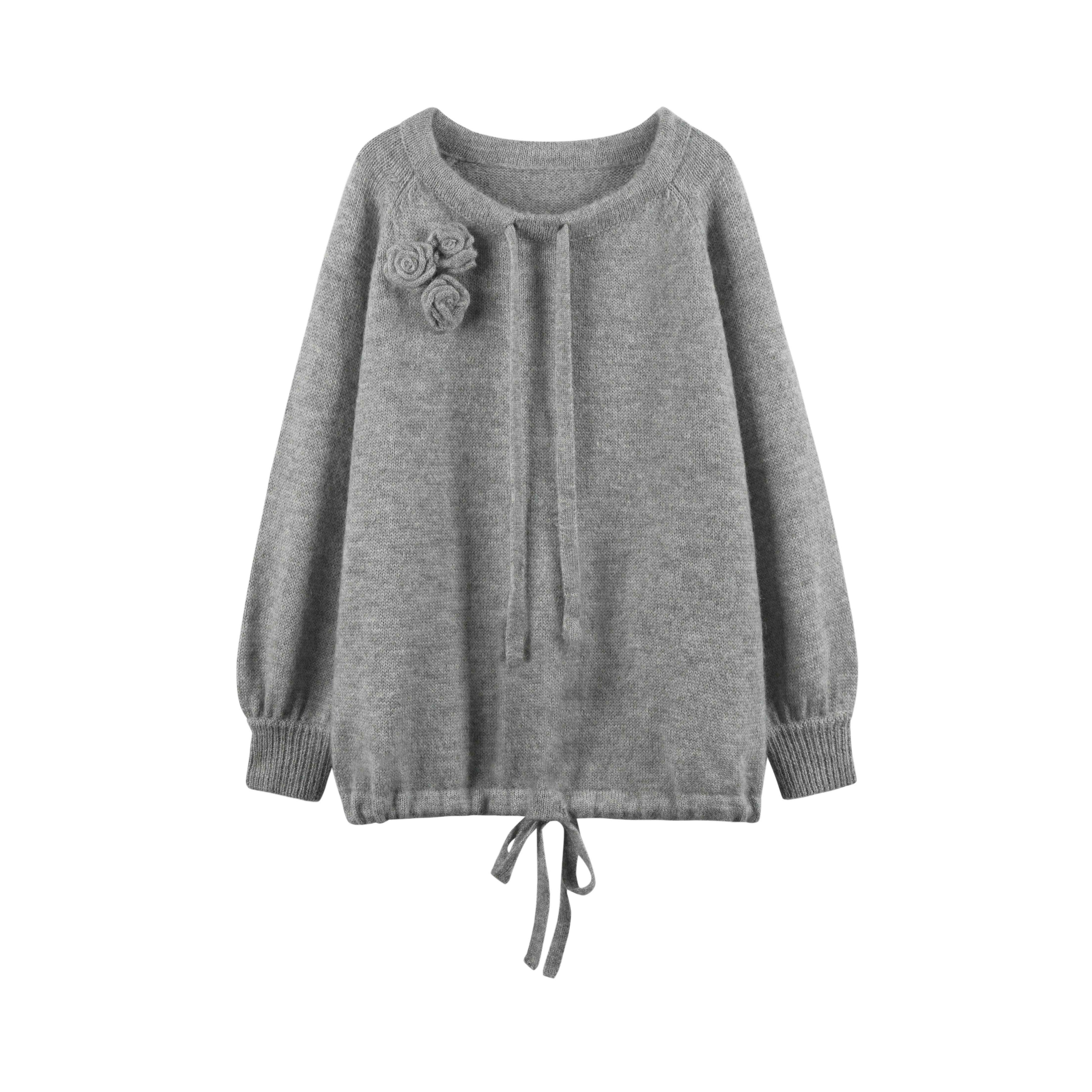someonesometimes_Alpaca_Blend_Round_Neck_Lantern_Sleeve_Loose_Fit_Sweet_Women_Knit_Sweaters_MISSTT