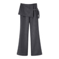 someonesometimes_Asymmetrical_Tie_Natural_Waist_Micro_Flare_Women_Polyester_Blend_Flared_Pants_MISSTT