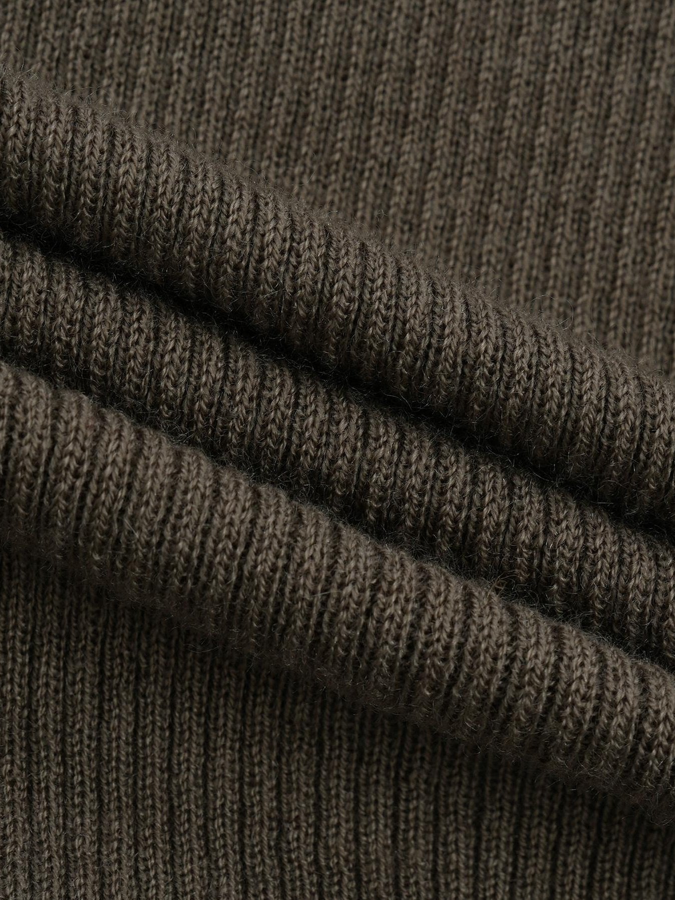 someonesometimes Cozy Wool Blend Printed Slim Fit Boat Neck Women Knit Mud Gray Sweaters