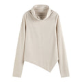 someonesometimes_Elegant_Slim_Double_Collar_Long_Sleeve_Women_Knit_Polyester_Sweaters_MISSTT