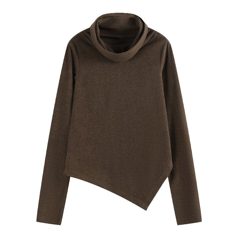 someonesometimes_Elegant_Slim_Double_Collar_Long_Sleeve_Women_Knit_Polyester_Sweaters_MISSTT