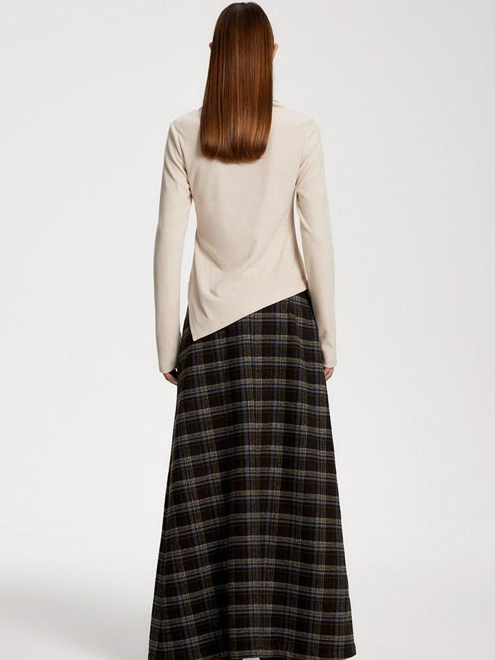 someonesometimes Elegant Slim Double Collar Long Sleeve Women Knit Polyester Sweaters