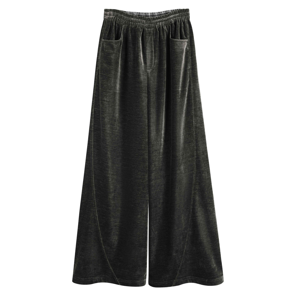 someonesometimes_Lightweight_Polyester_Minimal_Natural_Waist_Pocket_Women_Olive_Wide_Leg_Pants_MISSTT