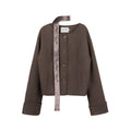 someonesometimes_Lightweight_Striped_Cropped_Loose_Fit_Halter_Women_Polyester_Coffee_Trench_Coats_MISSTT
