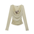 someonesometimes_Lyocell_Stretch_Casual_Slim_Fit_Plaid_Scoop_Neck_Women_Pear_Long_Sleeve_T-Shirts_MISSTT