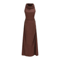 someonesometimes_Pleated_Cinched_Waist_Aline_Wide_Collar_Lyocell_Maxi_Dresses_MISSTT