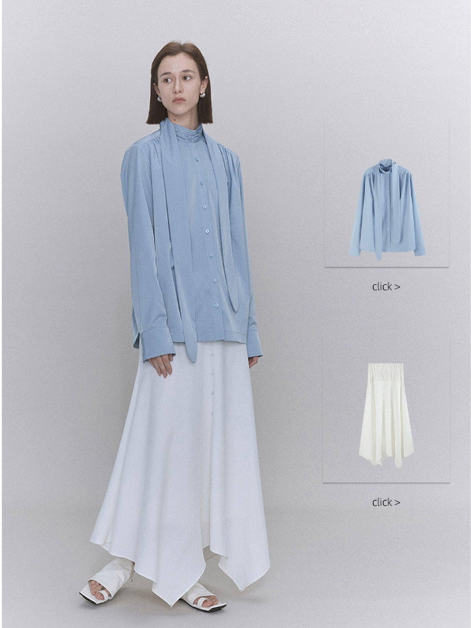 someonesometimes Recycled Viscose Linen Blend High Waist Asymmetric A Line Women Maxi Skirts