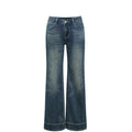 someonesometimes_Ripped_Distressed_Slim_Fit_Low_Waist_Women_Cotton_Vintage_Blue_Flared_Jeans_MISSTT