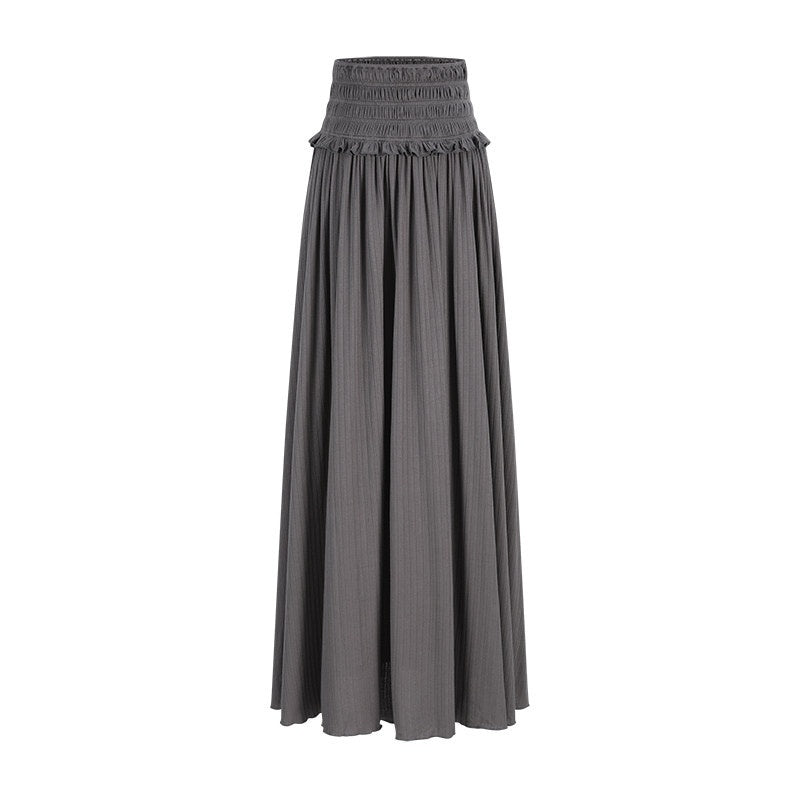someonesometimes_Ruffle_Edge_Original_Slim_Strappy_Crop_Viscose_Blend_Top_&_Skirt_Sets_MISSTT
