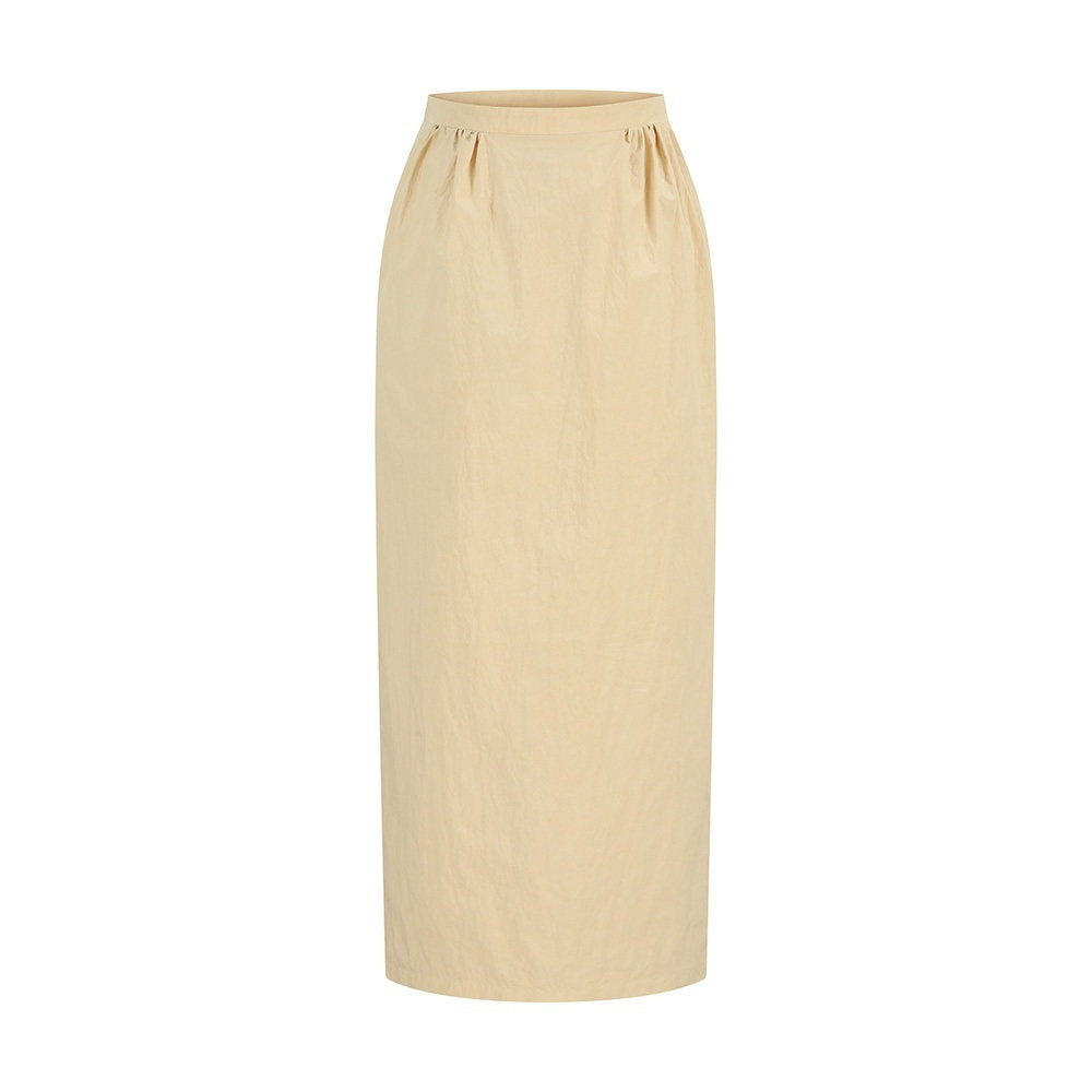 someonesometimes_Ruffle_Original_Slim_Fit_Melon_Halter_Cotton_Mix_Top_&_Skirt_Sets_MISSTT