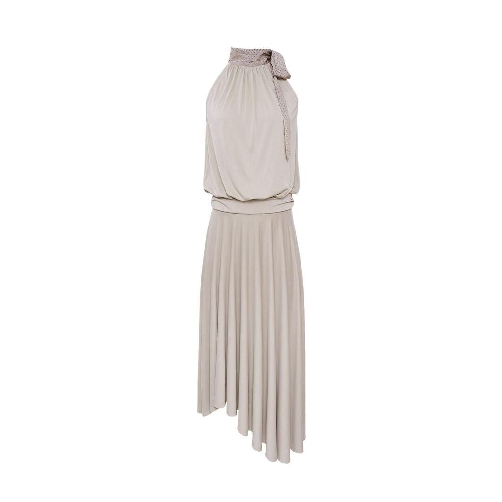 someonesometimes_Slim_Viscose_Blend_Vintage_Sleeveless_X_Cut_Womens_Work_Pearl_Grey_Maxi_Dresses_MISSTT