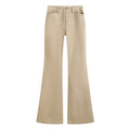 someonesometimes_Soft_100%_Cotton_Light_Camel_Office_Low_Rise_Micro_Flare_Women_Flared_Pants_MISSTT