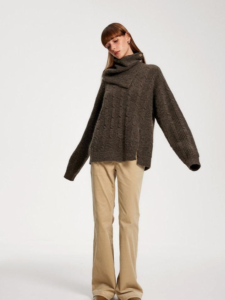 someonesometimes Soft 100% Cotton Light Camel Office Low Rise Micro Flare Women Flared Pants