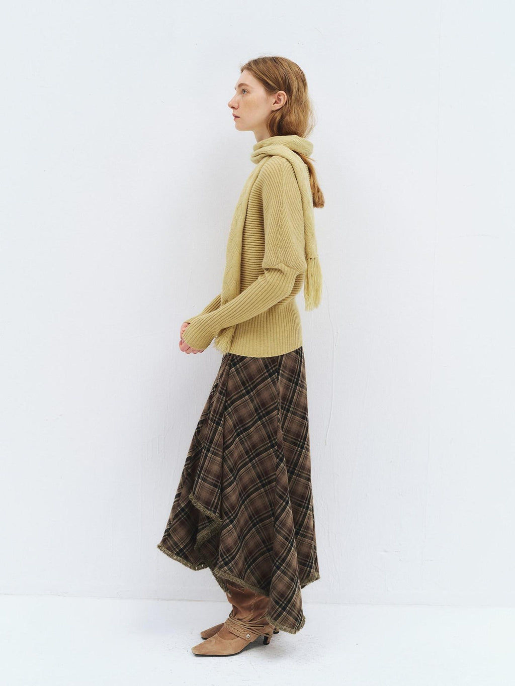 someonesometimes Soft Acrylic Casual Loose Batwing Women Willow Green Knit Sweaters